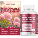 תוספי Menopause עבור נשים, תמיכה פלאשים חמים וזעות לילה, עם Black Cohosh, DIM & Evening Primrose, Hormonal Balance & Mood תמיכה - 60 קפסולות