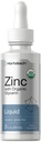 Horbäach נוזל Znc טיפות | 2 Oz | עם אורגני Glycerin | Vegetarian, non-GMO, Gluten Free Supplement