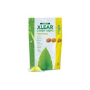 Xlear Xylitol Sugar-Free Cough Drops for Adults and Kids, Blue Mouth Lozenges for Sore גרון הקלה, Non-GMO, Gluten-Free, Natural Honey, 30 Count (Pack of 1)