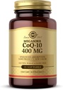Solgar Megasorb CoQ-10 400 מ"ג, 30 Softgels - תומך בתפקוד המוח - Coenzyme Q10 תוספת - משופרת Absorption - Gluten Free, חלב - 30 משרתות