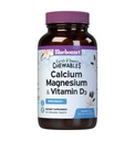 Bluebonnet Nutrition Calcium Magnesium Plus ויטמין D3 Earth Sweet, Bone Health & השרירים להירגע, Soy-Free, Gluten-Free, Certified, Milk-Free, 90 Vanilla Flavored Chewable Tablets