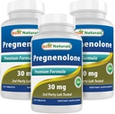Best Naturals Pregnenolone 30 מ"ג טבליות 120 (120 Count)