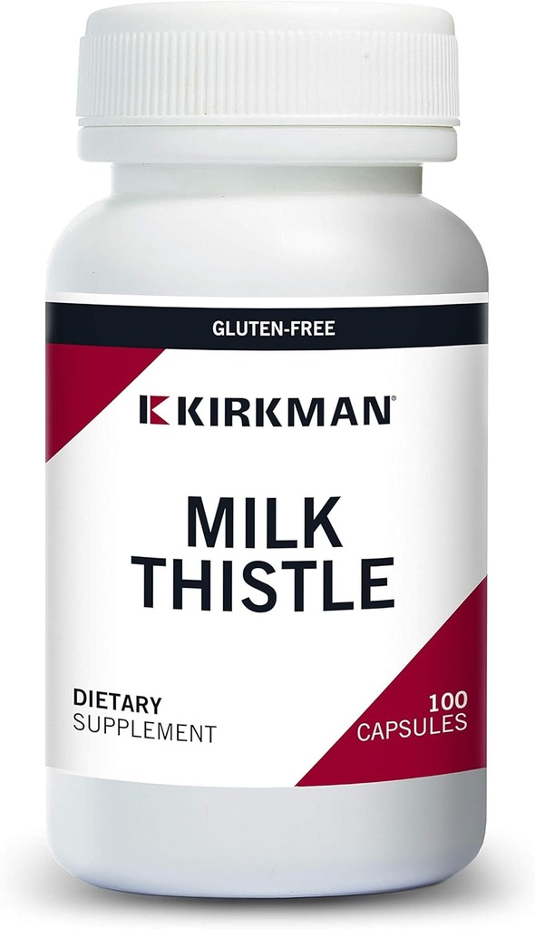 Kirkman Milk Thistle 100 מ"ג - Hypoallergenic