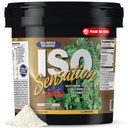 תזונה האולטימטיבית Whey חלבון Isolate אבקה עם תרכובת Glutamine, ISO Sensation 93 - אבקת חלבון Whey עם תוספת Colostrum עבור התאוששות משופרת, חסינות ו Gut בריאות - טבעי, 5lbs