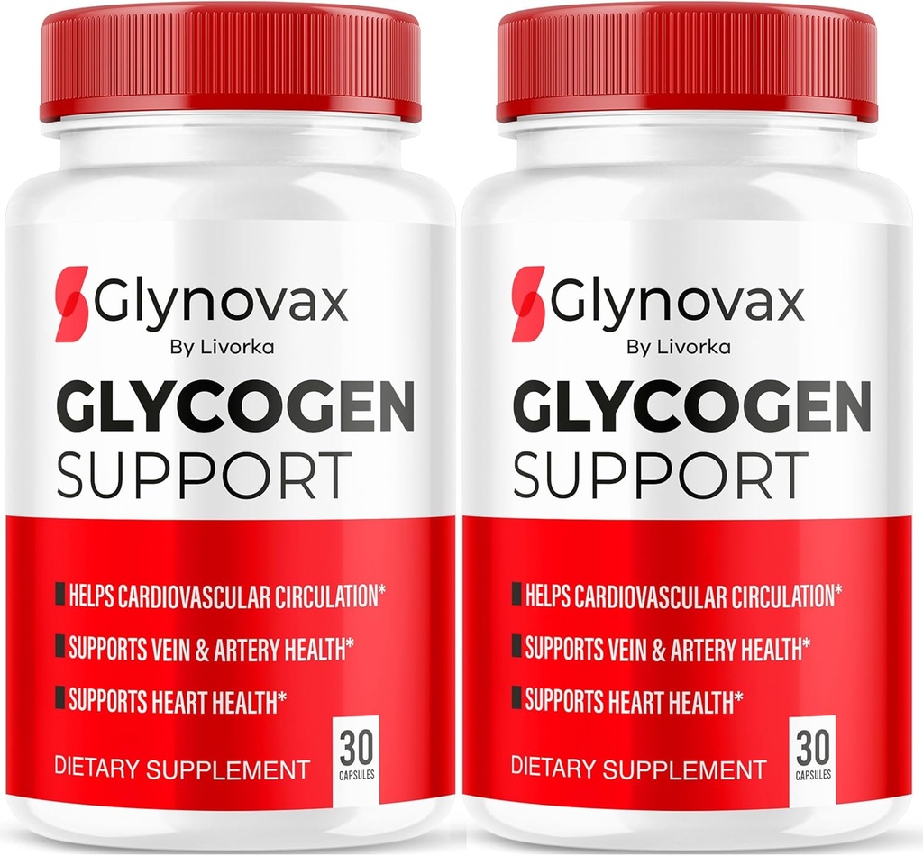 (2 Pack) Glynovax Pills, Glynovax All-Natural Support Pills, Glynovax רשמי מתקדם פורמולה, Glynovax for Optimal Health, Glynovax Support Pills ביקורות, 60 קפסולות עבור 2 חודשים