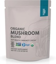 הפונקציונליסט אורגני Mushroom אבקת תוסף אורגני Mushroom | 10 Mushroom Mix | Powerful Gut, Energy Mushroom Complex