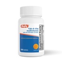 רוגבי Tab-A-Vite Multivitamin עם ברזל ו Beta-Carotene - Daily Multivitamin למבוגרים, תומך בריאות כוללת, תוספי Multimineral - 100 טבליות