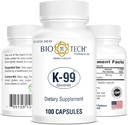 ביו-Tech Pharmacal Potassium Dietary תוסף (K-99 Gluconate, 100 Count)