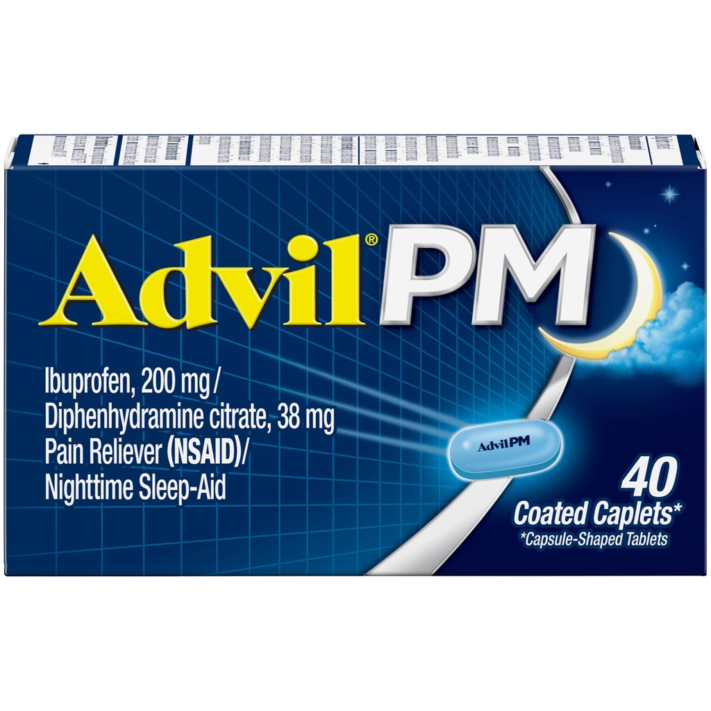 עו"ד 200 מ"ג Coated Caplets 40 ea