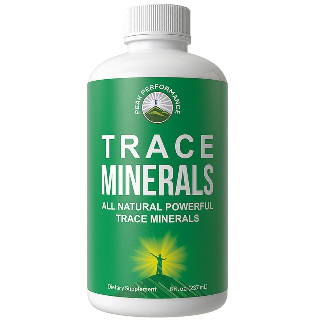 Ultra High Purity Trace מינרלים נוזל טיפות מים. Ionic Plant מבוסס Fulvic Trace מינרלים Drop תוסף + Magnesium. מחלימים מינרלים טבעיים, אלקטרוליטים + רמות pH אופטימליות
