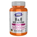 Now Foods Sports Nutrition, R&R Rest and Repair, Recovery*, Promotes Restful Sleep*, Preserves Lean Mass, Reduces Post-Workout Soreness*, Vegan, NGMO, 90 Veg Capsules