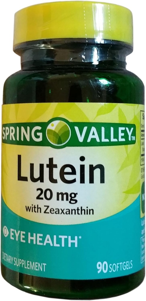 עמק האביב - Lutein 20 מ"ג, 90 Softgels
