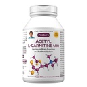 ANDREW LESSMAN Acetyl L-Carnitine 400 מ"ג - 360 קפסולות - תמיכה במערכת העצבים, שומן ואנרגיה מטאבוליזם, תפקוד המוח הבריא, זרימת דם בריאה למוח. קל-to-Swallow קפסולות.