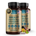 Shilajit Pure ההימלאיה אורגנית עם הים האירי Moss, Ashwagandha, Copper, Beet Root - Fulvic Acid Trace מינרלים תוספת לגברים ונשים - 90 Count, non-GMO, Gluten-Free Gluten-Free Gluten-Free Gluten-Free Gaten-Free Acid Trace מינרלים