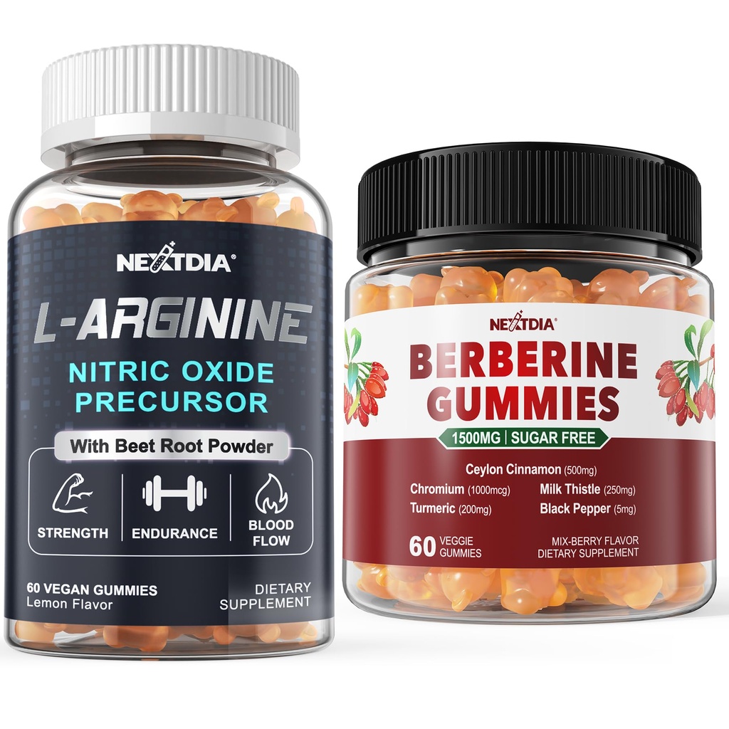 L arginnine חניכיים + Berberine תוסף 1500mg