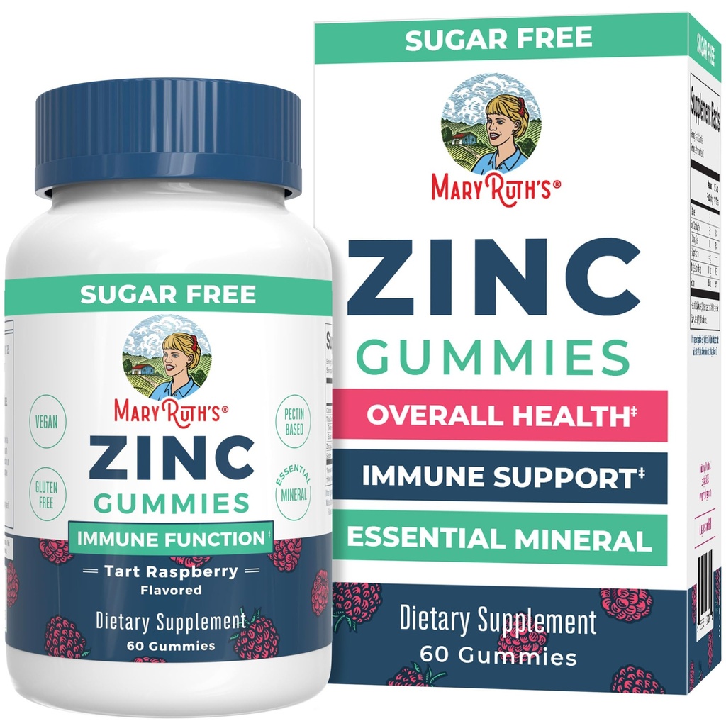 MaryRuth Organics Zinc Gummies