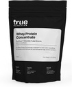 תזונה אמיתית - אבקת חלבון Whey - 100% אבקת חלבון Whey - Fast Acting Low Carb אבקה עם אמינו Acids - גבוה Leucine - שוקולד Fudge Brownie - 1lb.