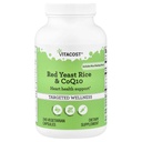 Vitacost Red Yeast Rice & CoQ10 עם No-Flush Niacin - 240 קפסולות צמחוניות