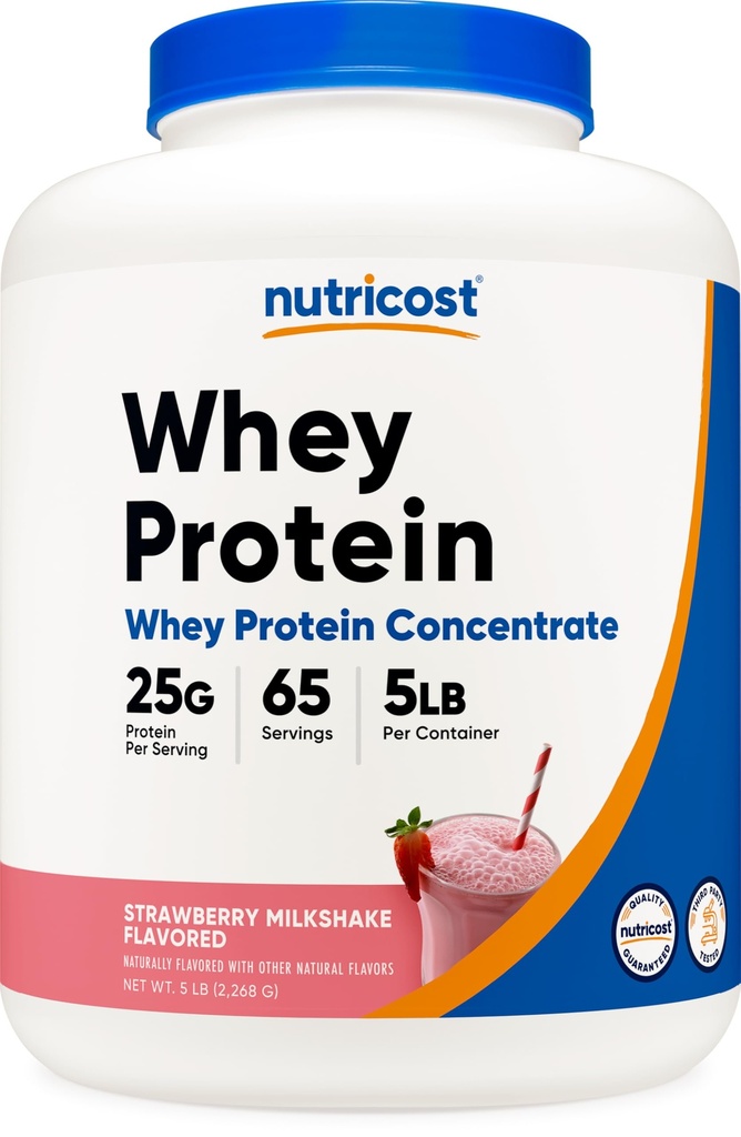 חלבון צמחי (Strawberry Milkshake) 5LBS - Gluten Free & GMO Free