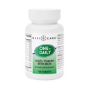 GeriCare One-Daily Multi-Vitamin עם טבליות ברזל,100 הרוזן (Pack of 1)
