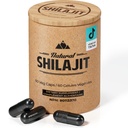 NATURAL SHILAJIT קפסולות (2 חודשים אספקה) - 60 Count - Shilajit for Men & Women with Fulvic Acid & Trace מינרלים, Plant Based Foodsents for Energy, Immune Support & Vitality