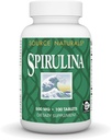 מקור Naturals Spirulina - עבור תמיכה במערכת החיסון - 100 טבליות