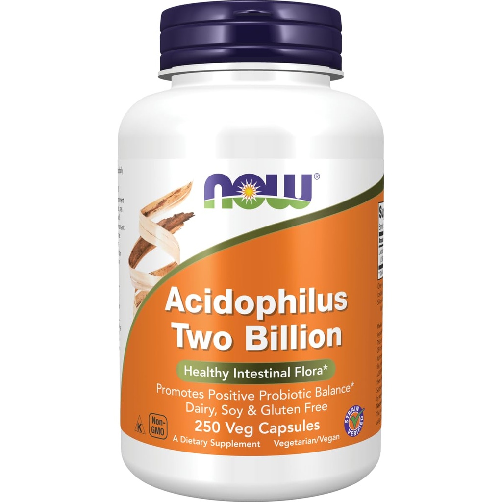 Now Foods Acidophilus 2 מיליארד 250 Caps