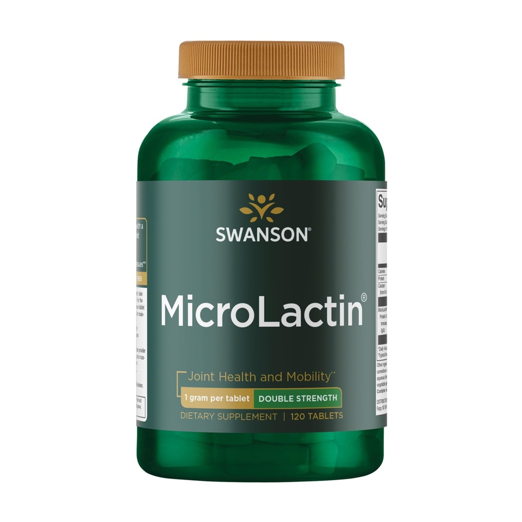 Swanson Microlactin Double Power 1000 מיליגרם 120 Tabs