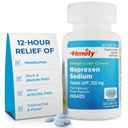 זמן-CAP LABS, INC. Time Naproxen Sodium 220 מ"ג - NSAID Pain Reliever for Headache, Tooth Ache, Minor Arthritis כאב הקלה, Backache, Fever - Lasts 12 שעות - 300 Count