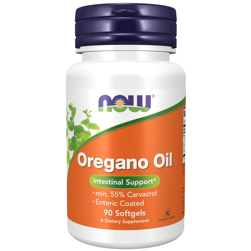 תוספי מזון עכשיו, שמן Oregano עם ג'ינג'ר ו- Fennel שמן, Enteric Coated, 90 Softgels