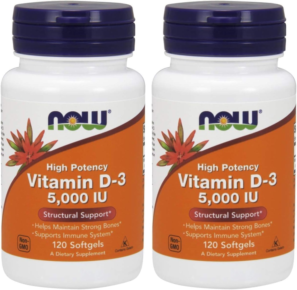 ויטמין D-35,000 IU, 120 Softgels (Pack of 2)