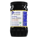 Premier Research Labs Premier Labs Organic Greens - Super Greens אבקת סופר מזון ירוק עבור משקאות, מיץ ירוק, תמיכה תזונתית, Supergreens for Men & Women, Spinach, alphalfa, Chlorella - 10 oz