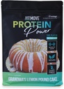 Just Move Protien - עוגות הלימון של סבתא - טבעוני (Plant Based), אורגני, חלב חינם, Soy Free, Gluten Free, Keto, Peanut Free, 20g חלבון, Low Carb, non GMO (17.2 Oz)