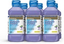 GoodSense Grape Electrolyte Solution - Replaces אלקטרוליטים, Fluids & Zinc for Kids & Adults, hydrotion Drink for Dehydration, 33.8 Fluid Ounces (Pack of 6)