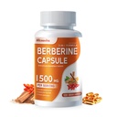 Berberine תוסף - Berberine 1500 מ"ג Per לשרת, 120 קפסולות - Berberine HCI - Berberine Plus - Plus טהור Ceylon Cinnamon, Berberine HCI Roots Pills