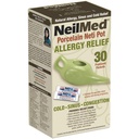 NeilMed Classic Porcelain Neti Pot ירוק עם 30 חבילות מוקדמות