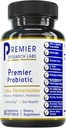 Premier Research Labs Premier פרוביוטיקה - Pre Pro Post Biotics for Women & Men, Quad Biotic, Quad Biotic, Quadbiotics, Prebiotics, Probiotics, Postbiotics & Phytobiotics - 30 קפסולות רכות צמחוניות