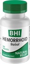 BHI Natural Hemorrhoid הקלה Soothes Burning, Swelling, Itching, Rectal Pain & Discomfort 8 כוח מקסימלי כוח הומאופתי Active Ingredients Ease מבפנים עבור נשים וגברים - 100 טבליות