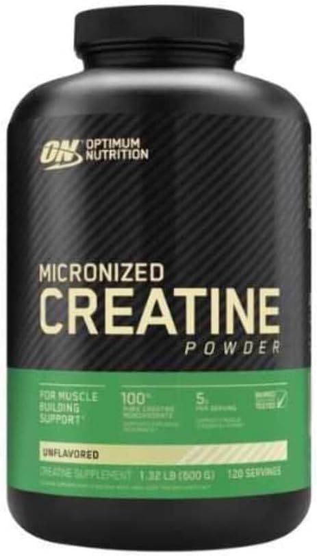 אבקת מזון אופטימוסם Creatine, Unflavored, 600 גרם