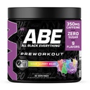 All Black Everything Pre Workout אבקה | 30 משרתות | Sour Gummy Bear | 350 מ"ג קפאין | Nootropic Pre-Workout Band | Alanine + Citrulline | אנרגיה לגברים ונשים