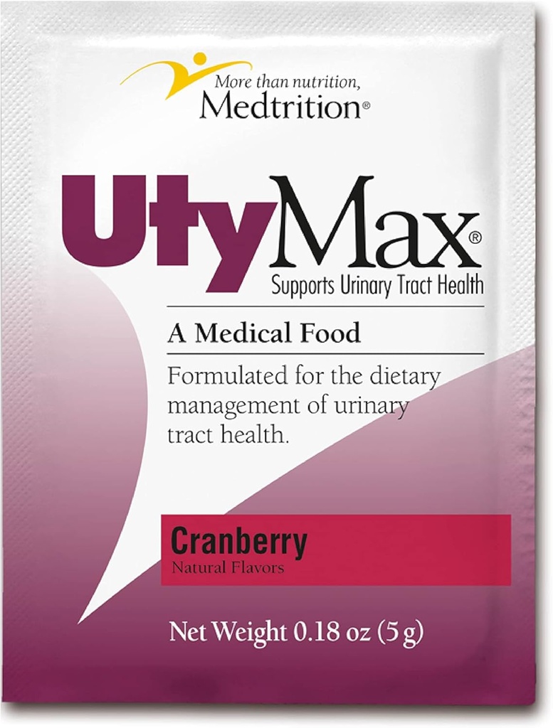 דיאטת UtyMAX Cranberry מזון אבקת 60/5 gm Packets