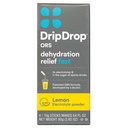 DripDrop OrS Electrolyte hydrotion אבקת Sticks, לימון, 10g Sticks, 8 הרוזן