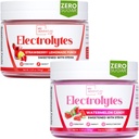 ההרפתקה שלי לטבול אבקת אלקטרוליט עם Zero Sugar, Bundle, Watermelon Candy & Strawberry Lemonade Flavors