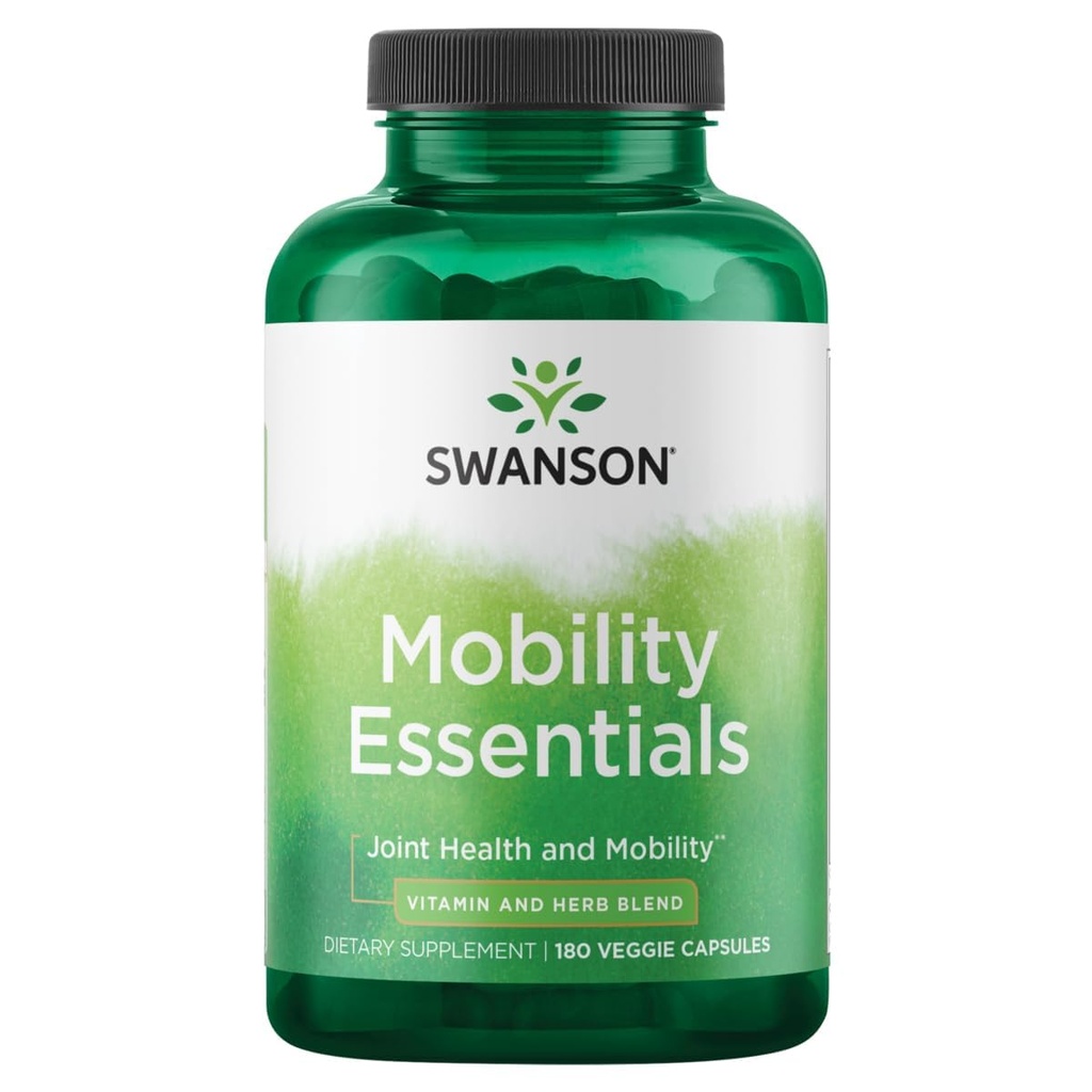 בסביבה הקרובה של Swanson Mobility Essentials 180 Veg כמוסות