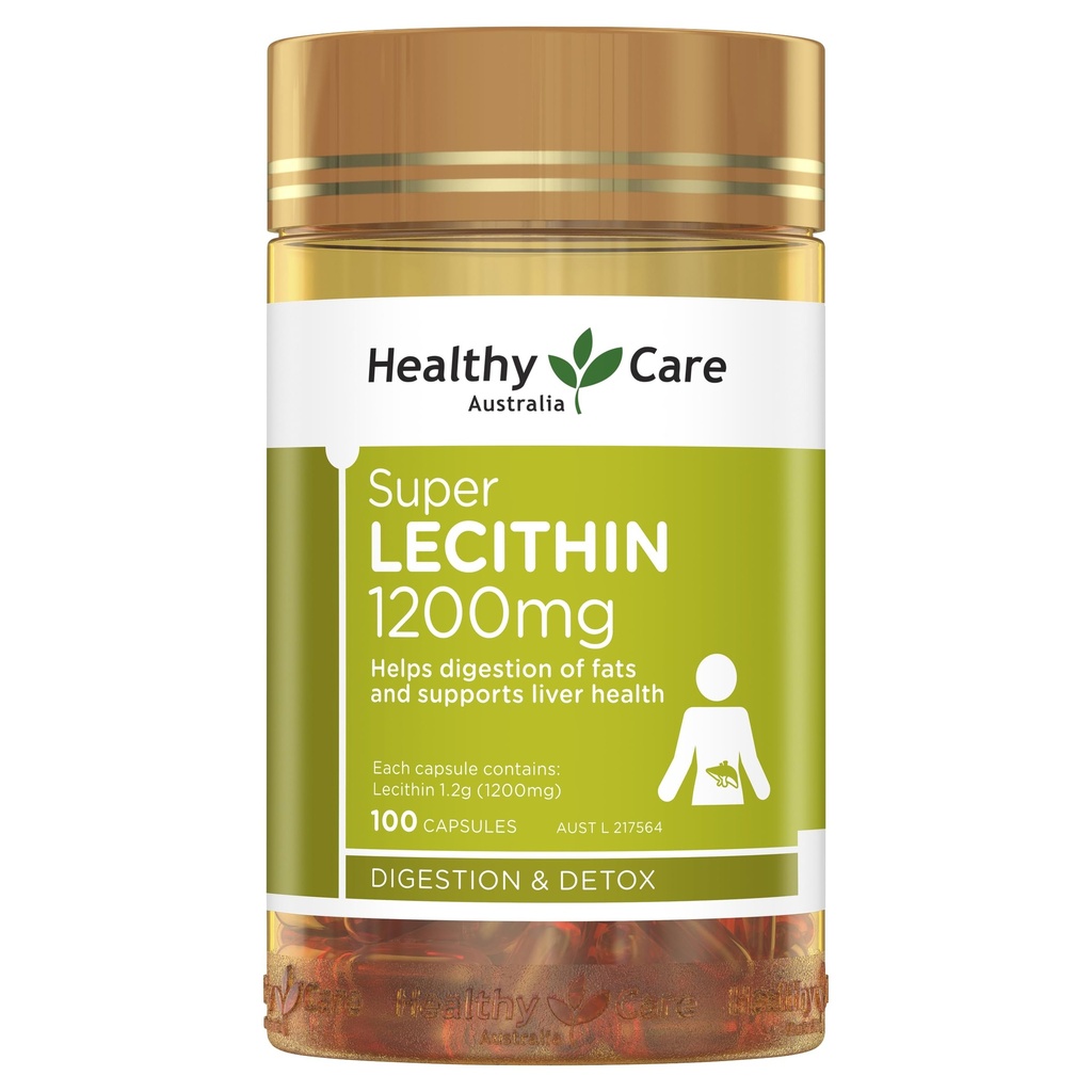 טיפול בריא Lecithin 1200mg 100caps