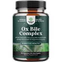 Enzymes עם Ox Bile - Ox Bile תוספים עבור No Gallbladder עם Trypsin, Papain & Bromelain Enzyme עבור Pancrease ניקויse & Detox - Pancreatinion Enmes for Women & Men - 90 Ctain Enzyme for Pancrease ניקויse & Detox - Pancreatinion Enmes for Women & Men