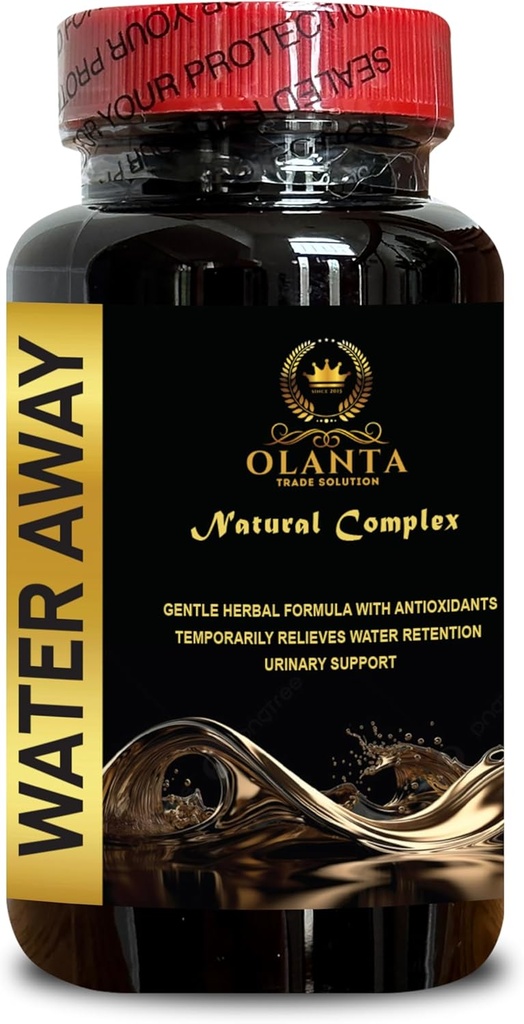 WATER OUT PILLS - water retention relief - water retention pills for women, water pills vitamins, water pills caffeine free, water away pills maximum strength, Pomegranate, Cranberry - 1 Bottle