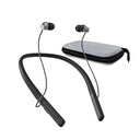 שמיעה של צוואר פס עבור מבוגרים, שמיעה בתשלום Bluetooth אוזניות עם Noise מבטל את השמיעה Amplifier עבור שמיעה שחור