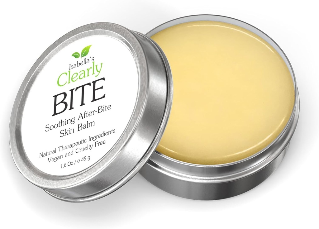 איזבלה היא בבירור BITE Soothing לאחר Bite Anti Itch Balm | הקלה מהירה מ Insect Bites | Natural Ointment with Aloe Vera, Peppermint, Calendula | טבעוני, Cruelty Free, Made in USA
