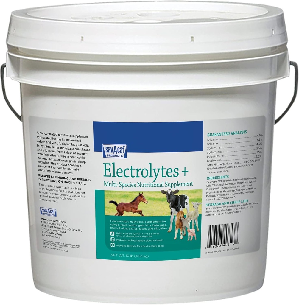633011 Electrolytes Plus Multi-Species תוסף, 10 lb